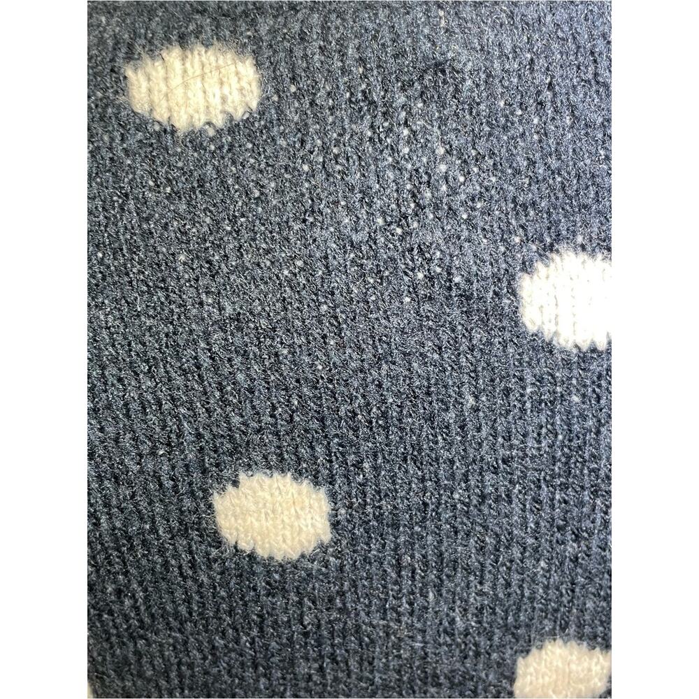Abercrombie & Fitch Women Navy and White Knit Sweater Label Detail size xs - Picture 4 of 10